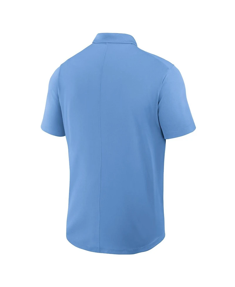 Nike Men's Carolina Blue North Tar Heels Primetime Victory Legacy Vault Logo Performance Polo Shirt