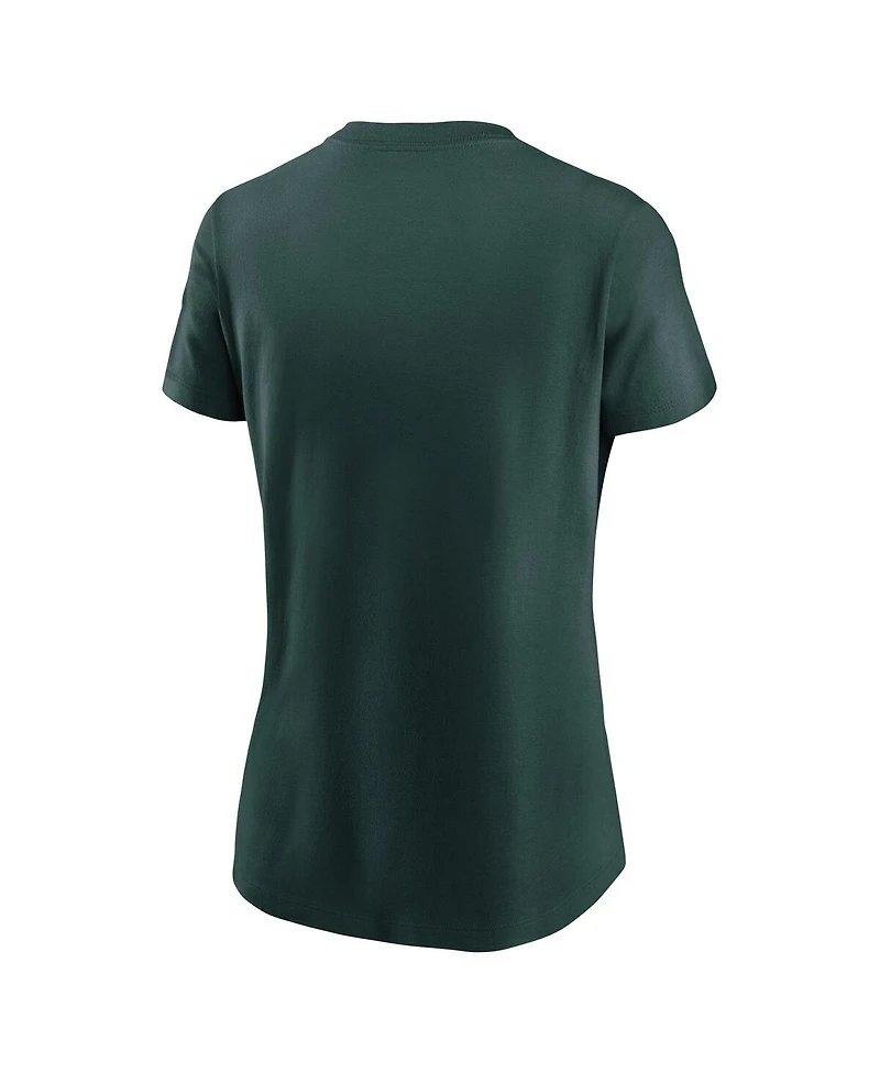 Nike Women's Green Michigan State Spartans Local Ultimate Chant T-Shirt