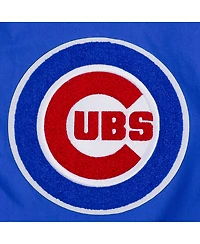 Pro Standard Men's Royal Chicago Cubs Area Code Twill Full-Zip Jacket