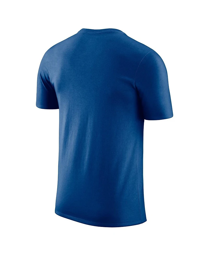 Nike Men's Blue New York Knicks Courtside This Is Our Year T-Shirt
