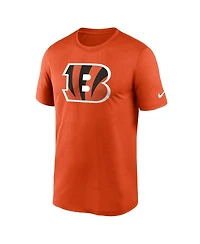 Men's Nike Orange Cincinnati Bengals Legend Logo Performance T-shirt
