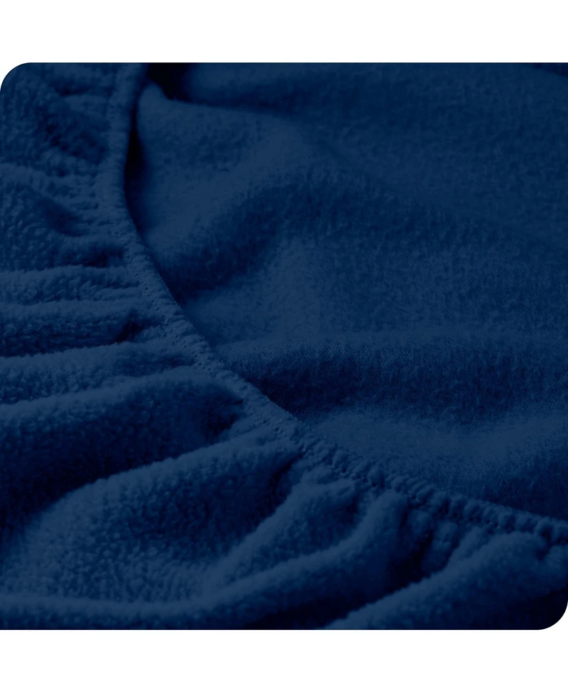 Bare Home Polar Fleece Fitted Sheet Queen