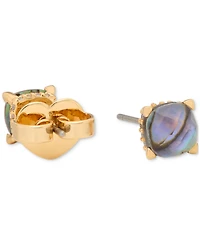 Kate Spade New York Gold-Tone Color Cubic Zirconia Stud Earrings