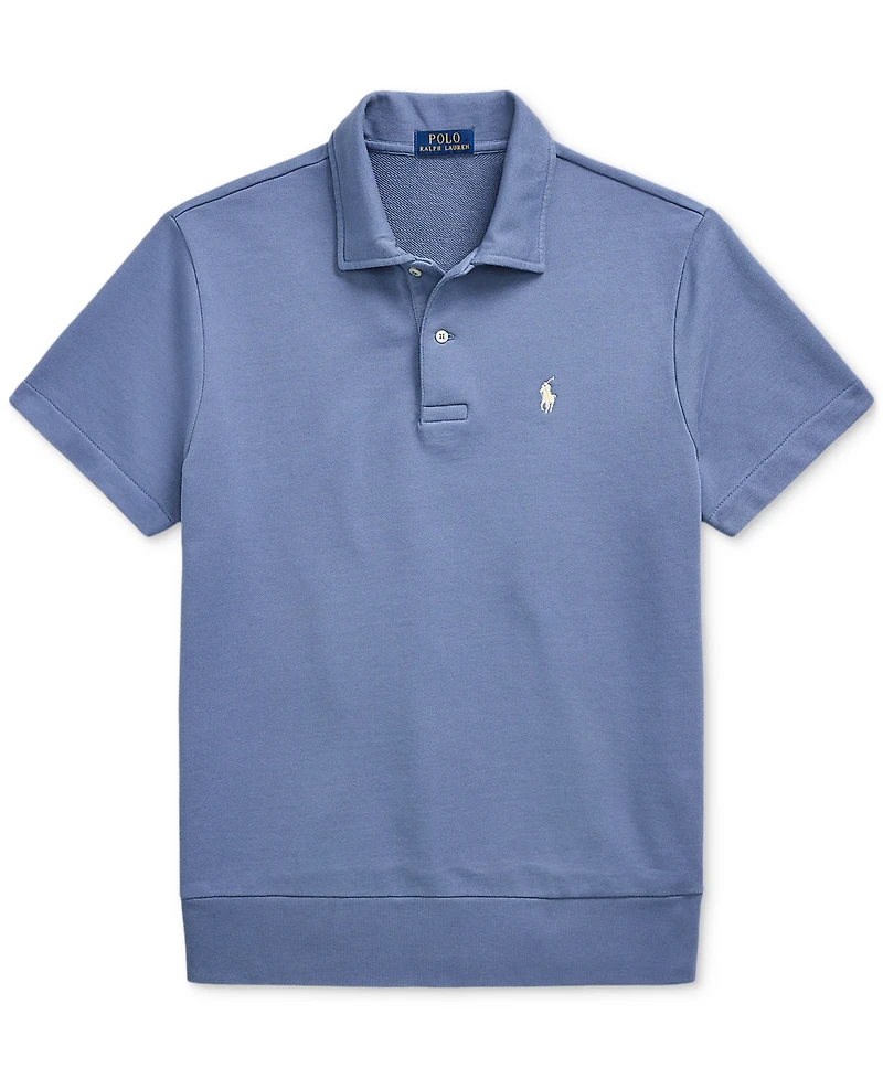 Polo Ralph Lauren Men's Loopback Fleece Polo-Collar Sweatshirt