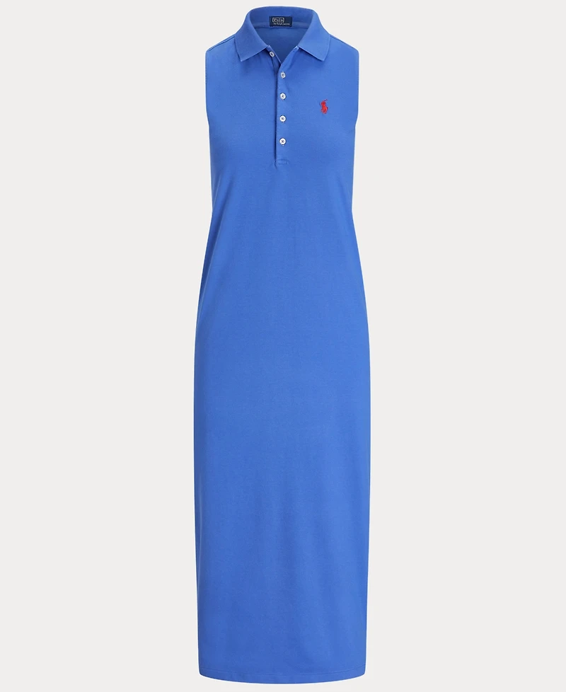 Polo Ralph Lauren Women's Stretch-Cotton Sleeveless Dress
