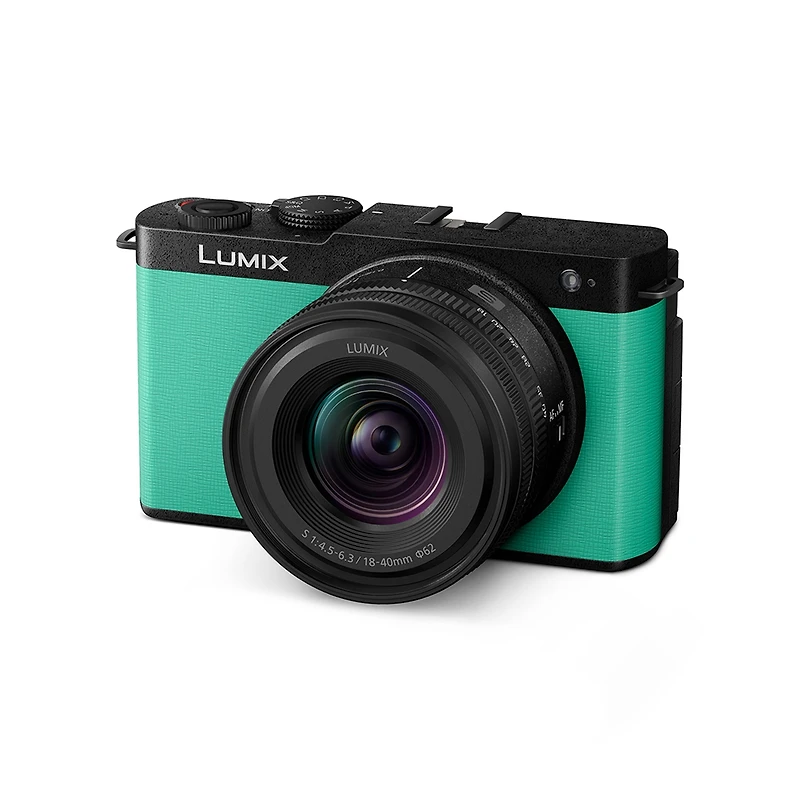 Panasonic Panasonic Lumix S9 Full Frame Mirrorless Camera Lens Kit with S-R1840, Mint Green
