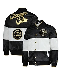 Starter Men's White Chicago Cubs Full-Snap Jacket