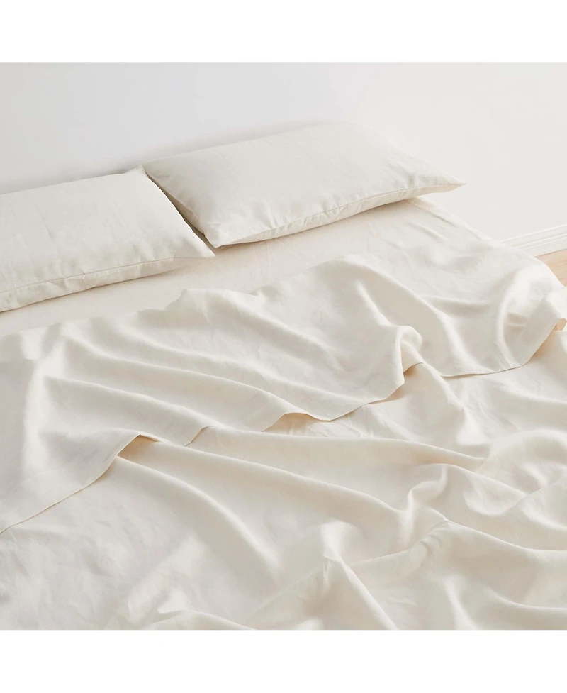 100% European Flax Linen Pillowcase Set