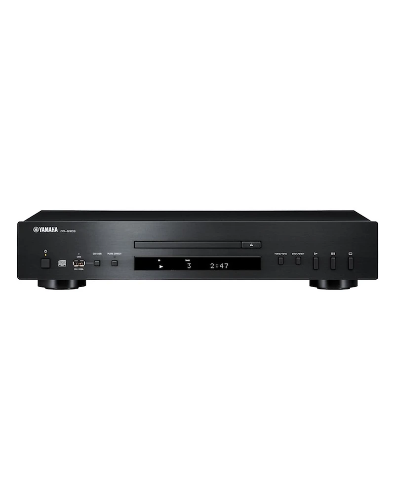 Yamaha Cd-S303 Cd Player with MP3/Wma/Lpcm/Flac/Usb Compatibility with A-S301 Integrated Amplifier