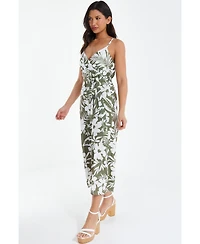 Quiz Women's Tropical Culotte Jumpsuit