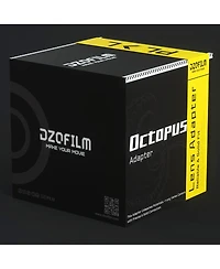Dzofilm Octopus Adapter for Pl-Mount Lens to Canon Rf-Mount Camera, Black