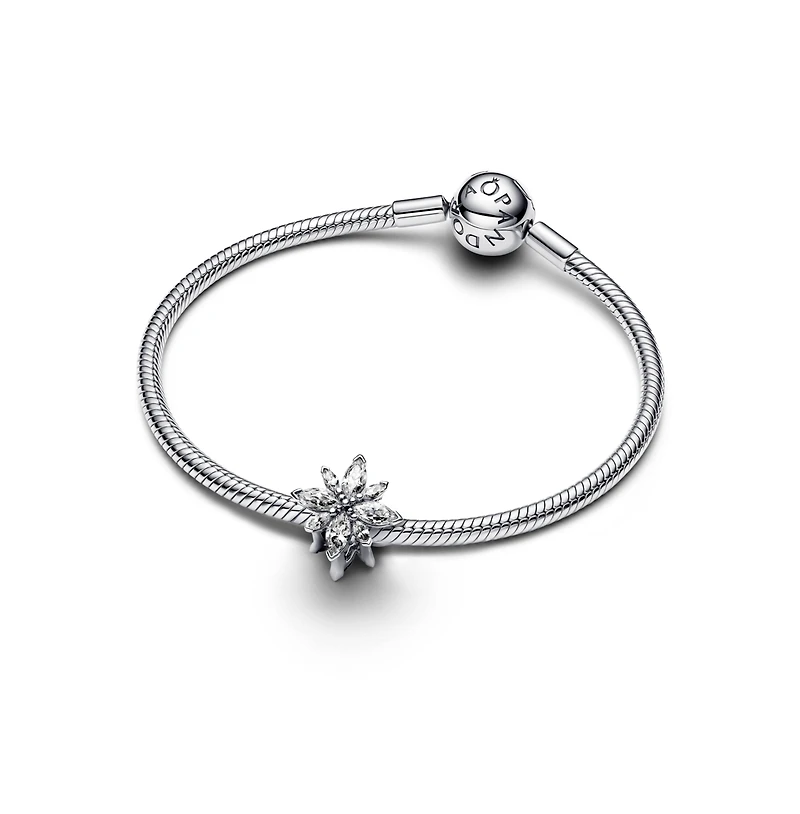 Pandora Sterling Silver Sparkling Star Charms