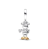 Pandora Disney 100th Anniversary Mickey Mouse Lab-Grown Diamond Dangle Charms