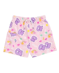 Care Bears Toddler Girls Best Friend Bear T-Shirt and French Terry Shorts Outfit Set