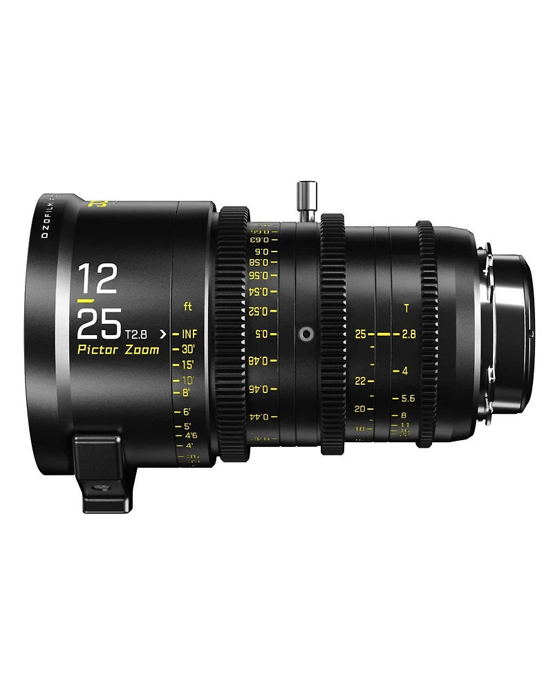 Dzofilm Pictor Zoom 12-25mm T2.8 Parfocal Cine Lens for Pl Mount and Canon Ef, Black