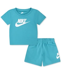 Nike Baby Club T-Shirt & Shorts, 2 Piece Set