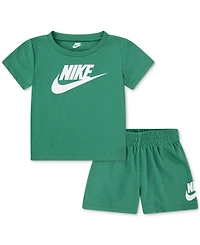 Nike Baby Club T-Shirt & Shorts, 2 Piece Set