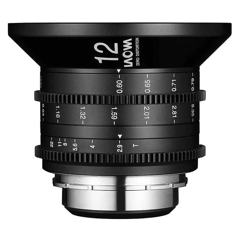 Venus Laowa 12mm T2.9 Zero-d Cine Lens for Pl Mount