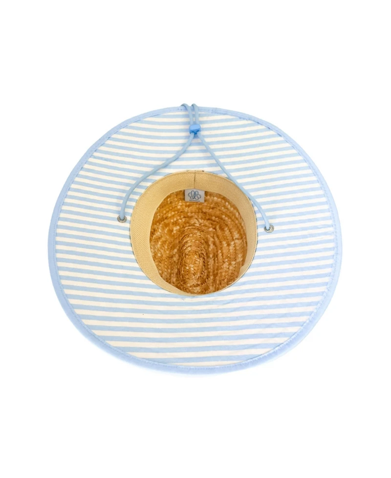 Bits & Bows Kids Lifeguard Hat in Blue
