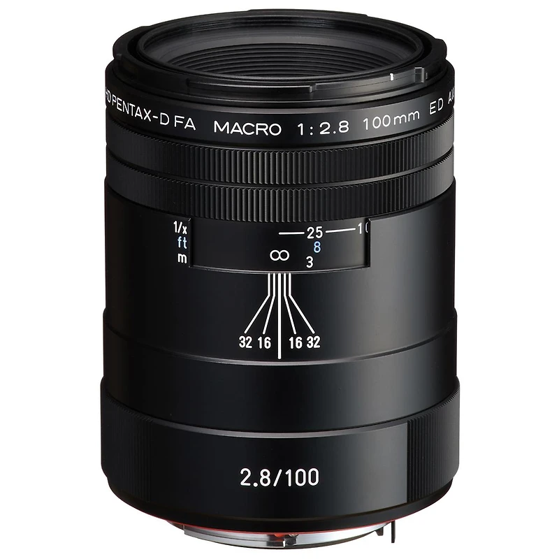 Pentax Hd Pentax-d Fa Macro 100mm f/2.8 Ed Aw Lens, Black