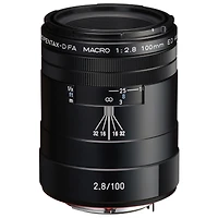 Pentax Hd Pentax-d Fa Macro 100mm f/2.8 Ed Aw Lens, Black