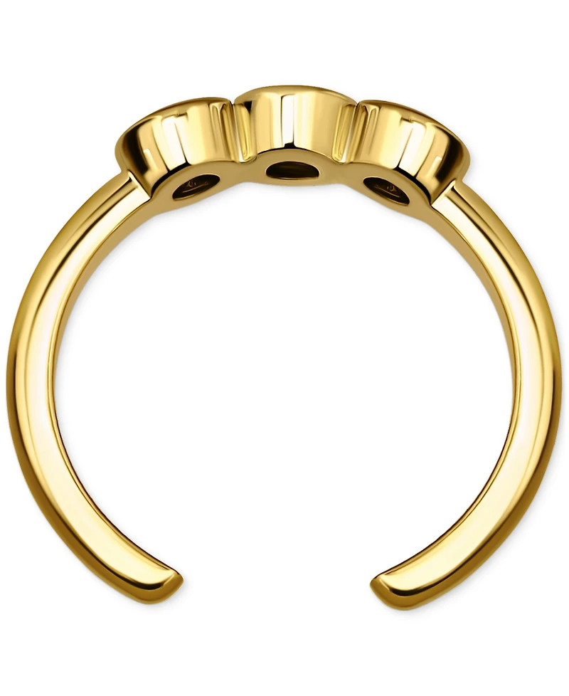 Giani Bernini Cubic Zirconia Adjustable Toe Ring Sterling Silver (also 18k Gold-Plated Silver), Exclusively at Macy's
