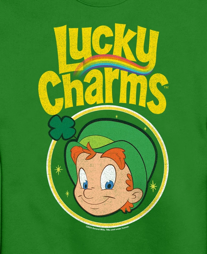 Lucky Charms Men's Crew Fleece Pullover Sweatshirt