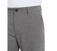 Kenneth Cole Men's Heathered Tech Performance 9" Shorts
