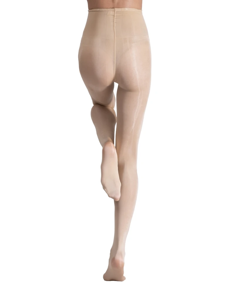 Lechery Women's Lustrous Silky Shiny 40 Denier Semi-Opaque High-Waist Pantyhose Tights SKU11003