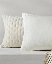 Dkny Pure Velvet Bolster Decorative Pillow, 12" x 36"