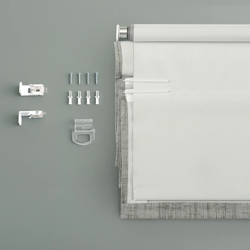 Somerton Textured 100% Blackout Cordless Roman Shade