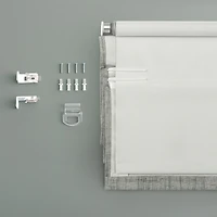 Somerton Textured 100% Blackout Cordless Roman Shade