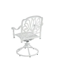 Swivel Patio Dining Chairs 2pcs Vintage Patio Chairs Outdoor Swivel Rocker Patio Chairs Set of 2 Bistro Chairs