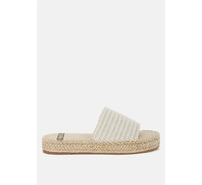 Akara Canvas Espadrille Flatforms