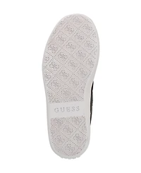 Guess Women's Naoko Charm Lace-Up Court Sneakers