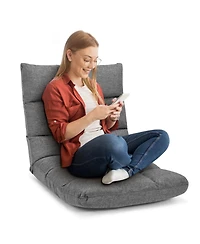 14-Position Adjustable Folding Lazy Gaming Sofa