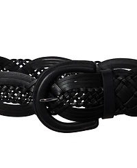 Lauren Ralph Braided Leather Belt