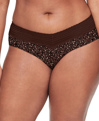 Warners No Pinching, Problems Dig-Free Comfort Waist with Lace Microfiber Hipster 5609J