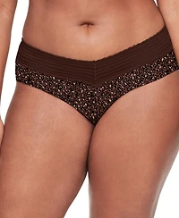 Warners No Pinching, Problems Dig-Free Comfort Waist with Lace Microfiber Hipster 5609J