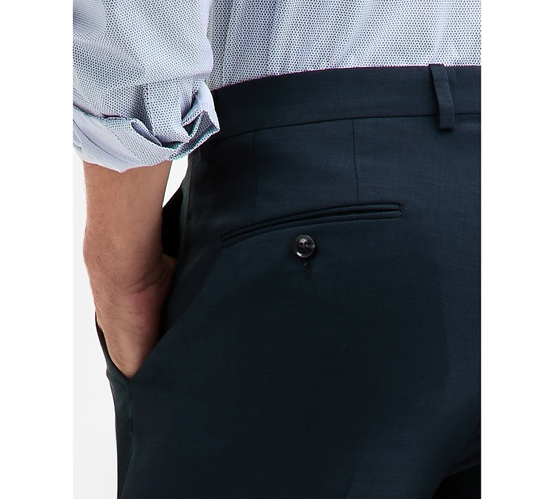 Calvin Klein Men's Slim-Fit Wool-Blend Stretch Suit Separate Pants