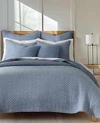 Levtex Cross Stitch Stitching 3-Pc. Quilt Set, Full/Queen