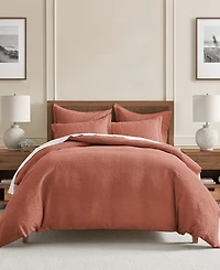 Levtex Cloud Waffle Textured 3-Pc. Duvet Cover Set, Full/Queen