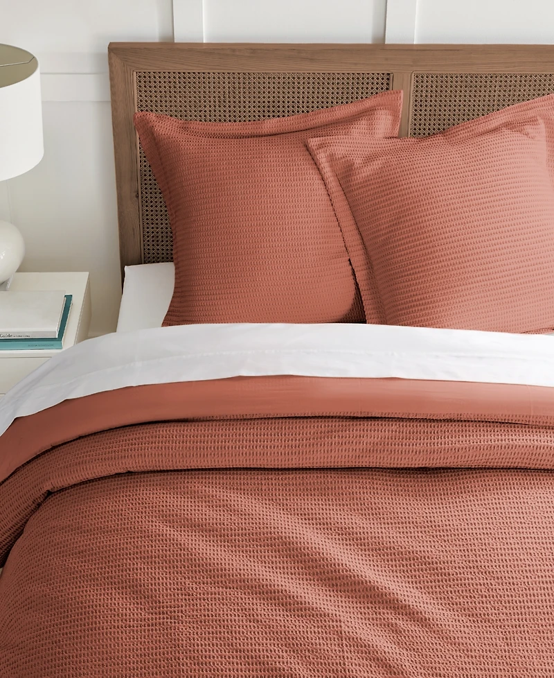 Levtex Cloud Waffle 2-Pc. Sham Set, European
