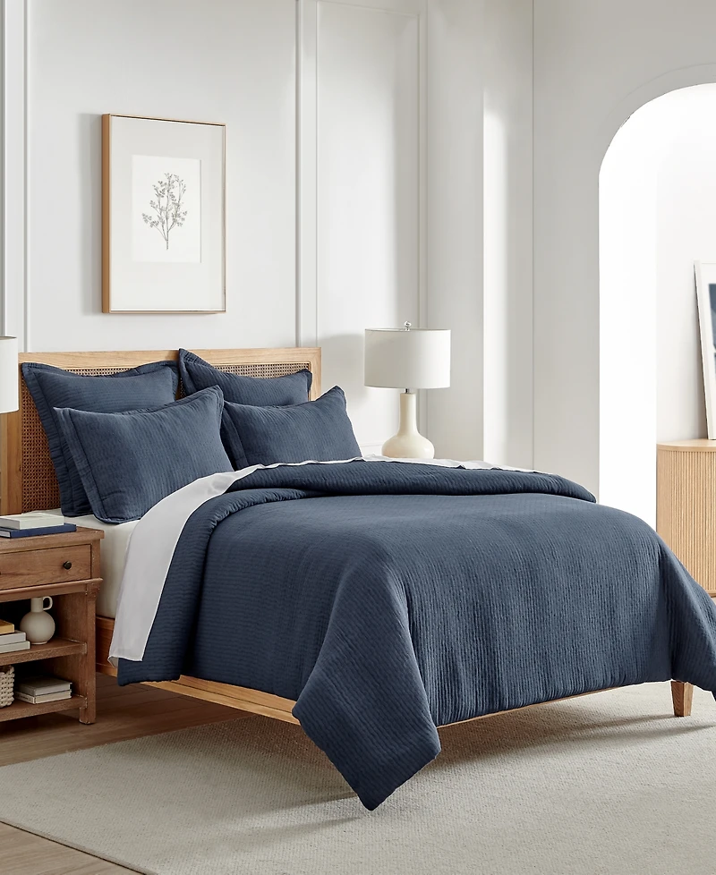 Levtex Reeded 2-Pc. Sham Set, European