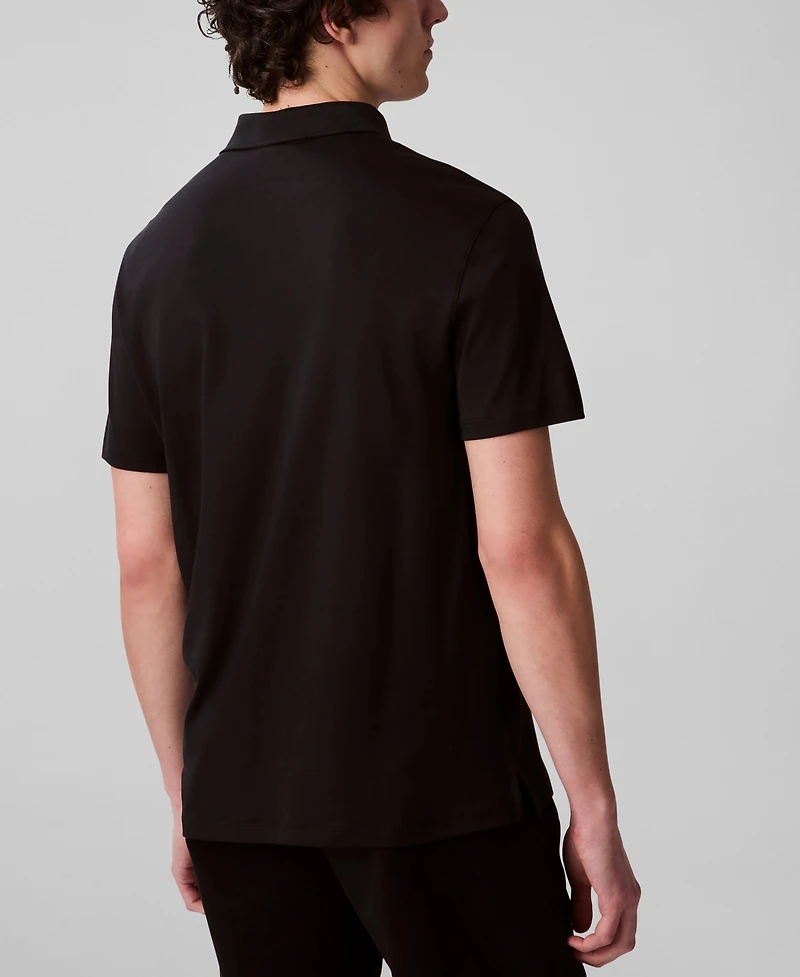 Calvin Klein Men's Short Sleeve Supima Cotton Polo Shirt