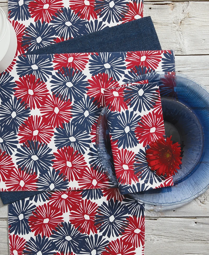 Tableau Americana Splash Table Runner, 72" x 14"