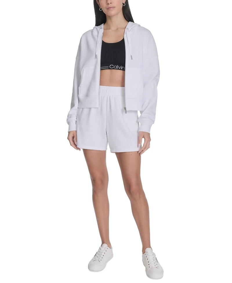 Calvin Klein Performance Women's French Terry Zip Hoodie