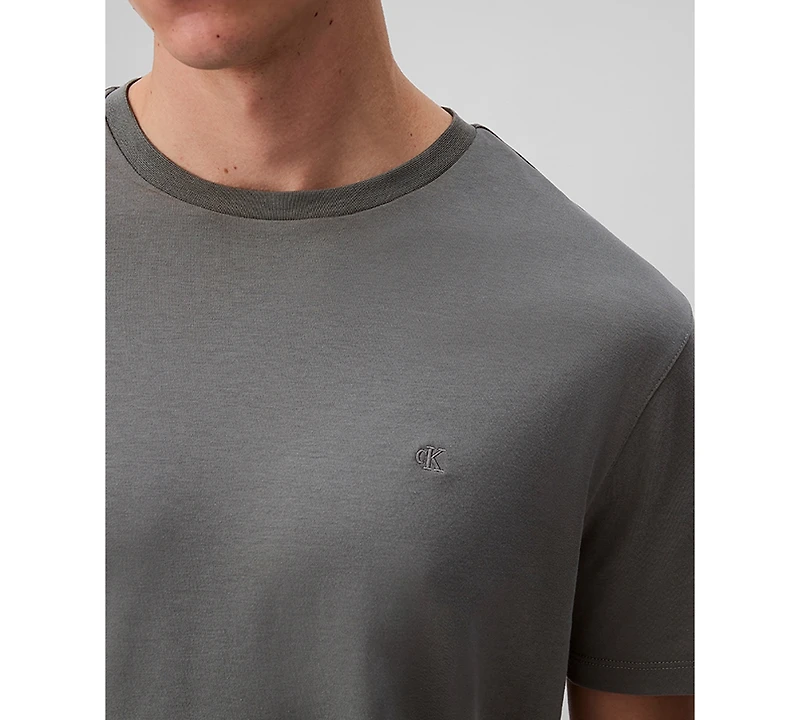 Calvin Klein Men's Short Sleeve Supima Cotton Interlock T-Shirt