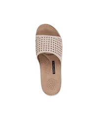 Gc Shoes Women's Julie Embellished Comfort Flat Sandals