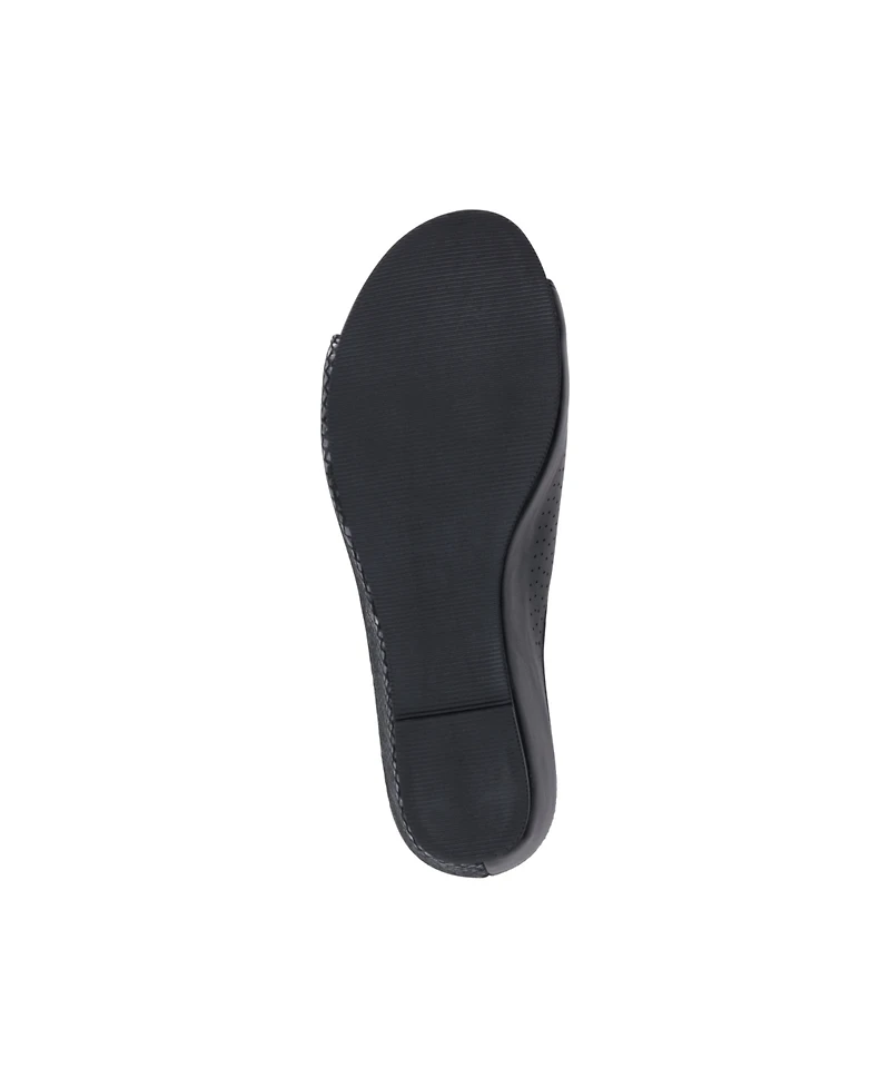 Gc Shoes Women's Dacia Slip On Wedge Sandals